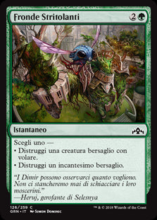 Fronde Stritolanti  Gilde di Ravnica 126-Wizard of The Coast- nuvolosofumetti.