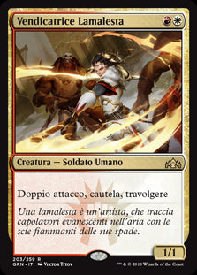 Vendicatrice Lamalesta  Gilde di Ravnica 203-Wizard of The Coast- nuvolosofumetti.