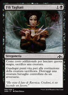 Fili Tagliati  Gilde di Ravnica 85-Wizard of The Coast- nuvolosofumetti.