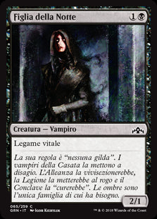 Figlia della Notte foil  Gilde di Ravnica 281-Wizard of The Coast- nuvolosofumetti.