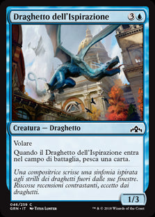 Draghetto dell'Ispirazione  Gilde di Ravnica 46-Wizard of The Coast- nuvolosofumetti.