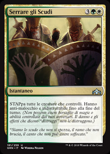 Serrare gli Scudi  Gilde di Ravnica 181-Wizard of The Coast- nuvolosofumetti.