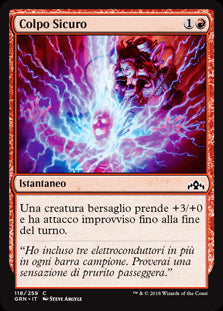Colpo Sicuro  Gilde di Ravnica 118-Wizard of The Coast- nuvolosofumetti.