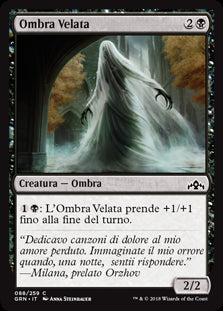 Ombra Velata  Gilde di Ravnica 88-Wizard of The Coast- nuvolosofumetti.
