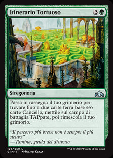 Itinerario Tortuoso  Gilde di Ravnica 125-Wizard of The Coast- nuvolosofumetti.