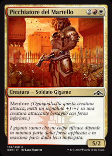 Picchiatore del Martello  Gilde di Ravnica 176-Wizard of The Coast- nuvolosofumetti.