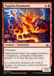 Teppista Fiammante  Gilde di Ravnica 101-Wizard of The Coast- nuvolosofumetti.