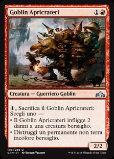 Goblin Apricrateri  Gilde di Ravnica 103-Wizard of The Coast- nuvolosofumetti.