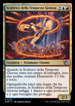 SCULTRICE DELLA TEMPESTA GIOIOSA FOIL  Avanzata delle macchine 419