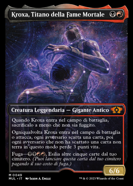 KROXA, TITANO DELLA FAME MORTALE (V.1)  Avanzata delle macchine Multiverso 49