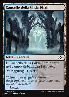 Cancello della Gilda Dimir  Gilde di Ravnica 245-Wizard of The Coast- nuvolosofumetti.