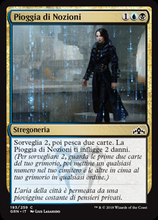 Pioggia di Nozioni  Gilde di Ravnica 193-Wizard of The Coast- nuvolosofumetti.