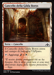 Cancello della Gilda Boros  Gilde di Ravnica 244-Wizard of The Coast- nuvolosofumetti.