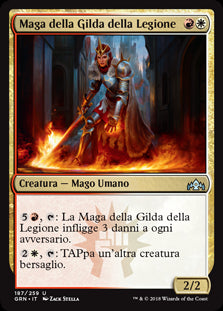 Maga della Gilda della Legione  Gilde di Ravnica 187-Wizard of The Coast- nuvolosofumetti.