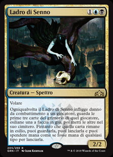 Ladro di Senno  Gilde di Ravnica 205-Wizard of The Coast- nuvolosofumetti.