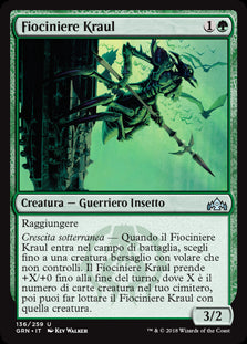 Fiociniere Kraul  Gilde di Ravnica 136-Wizard of The Coast- nuvolosofumetti.