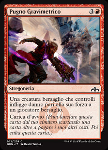 Pugno Gravimetrico  Gilde di Ravnica 105-Wizard of The Coast- nuvolosofumetti.
