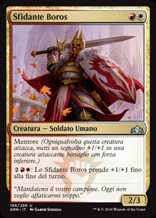 Sfidante Boros  Gilde di Ravnica 156-Wizard of The Coast- nuvolosofumetti.