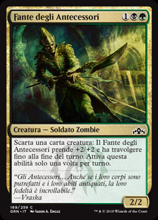 Fante degli Antecessori  Gilde di Ravnica 169-Wizard of The Coast- nuvolosofumetti.