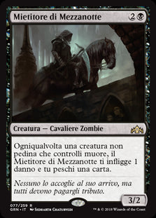 Mietitore di Mezzanotte  Gilde di Ravnica 77-Wizard of The Coast- nuvolosofumetti.