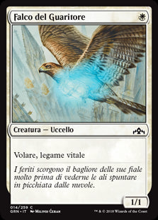 Falco del Guaritore  Gilde di Ravnica 14-Wizard of The Coast- nuvolosofumetti.