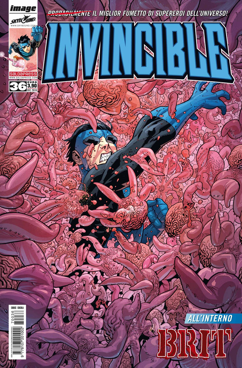 INVINCIBLE serie economica 36-SALDAPRESS- nuvolosofumetti.