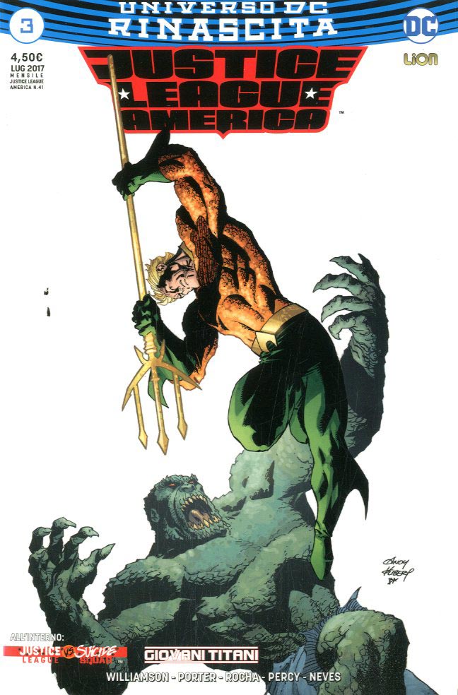 Justice League America rinascita # 3 ultravariant-LION- nuvolosofumetti.