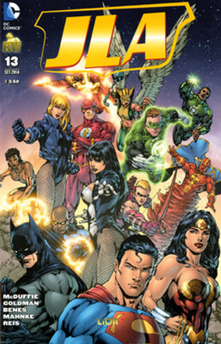 JLA # 13(collegamento serie planeta) 13-LION- nuvolosofumetti.