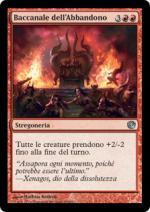 Baccanale dell'abbandono foil  Viaggio verso nyx 8174-Wizard of the Coast- nuvolosofumetti.