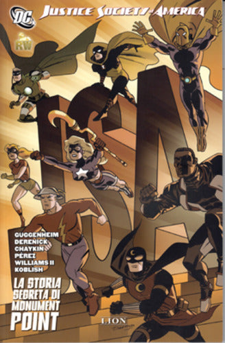 JSA TP 6-LION- nuvolosofumetti.