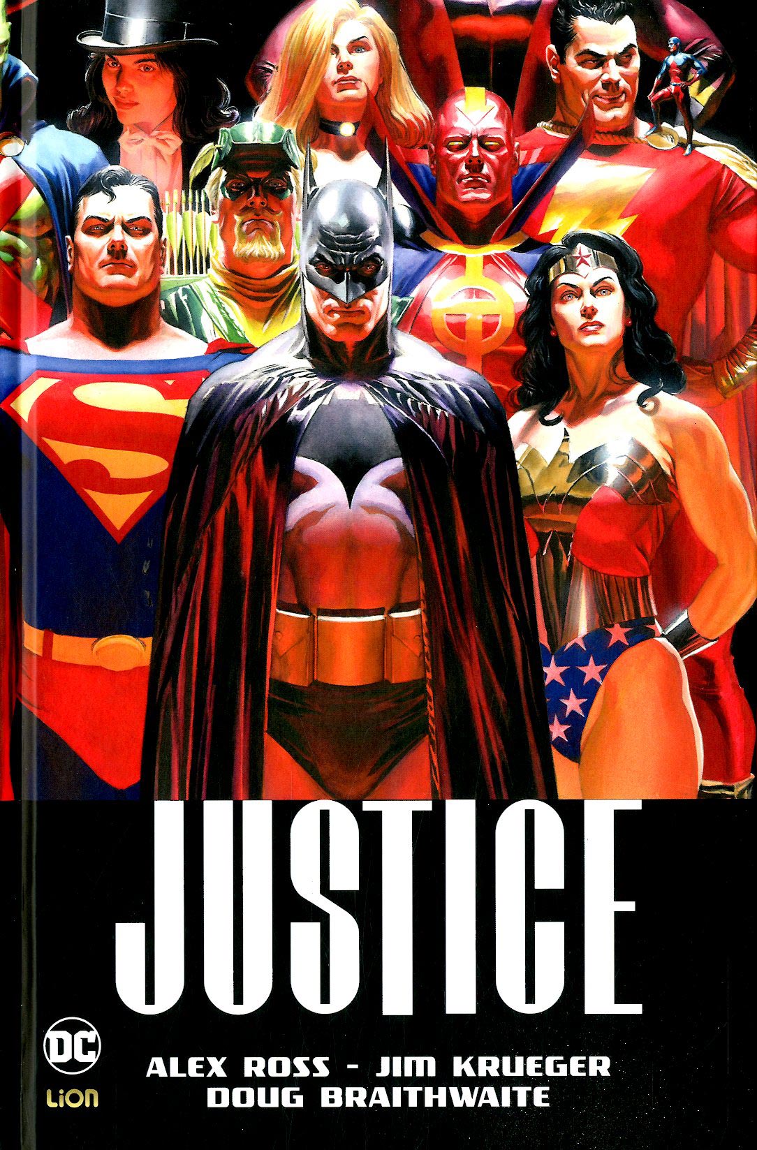 JUSTICE DC DELUXE-LION- nuvolosofumetti.