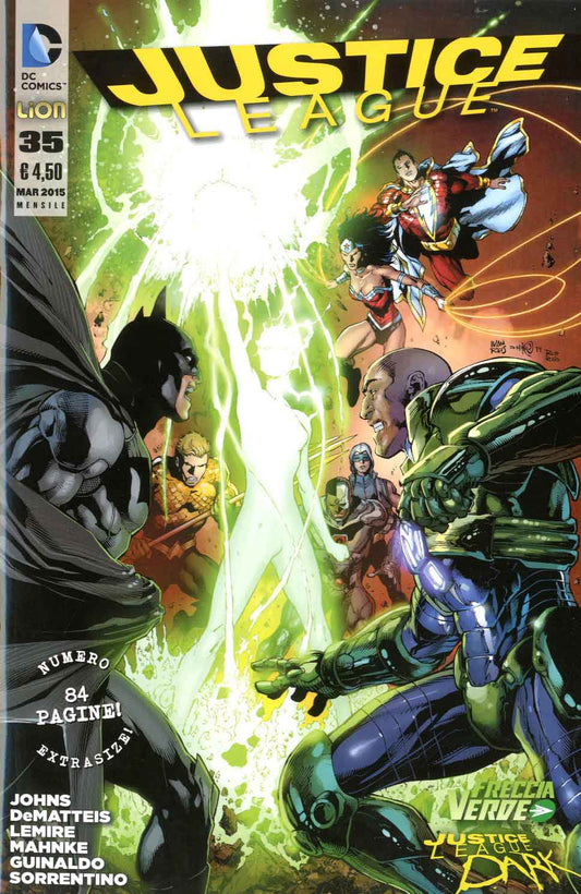 JUSTICE LEAGUE serie 2012 35-LION- nuvolosofumetti.