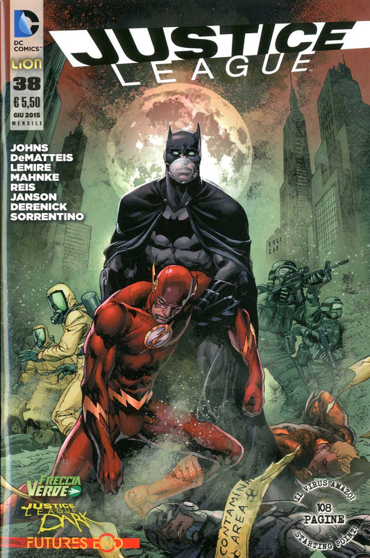 JUSTICE LEAGUE serie 2012 38-LION- nuvolosofumetti.