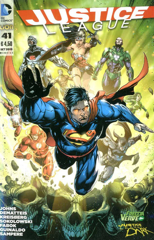 JUSTICE LEAGUE serie 2012 41-LION- nuvolosofumetti.
