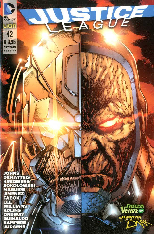 JUSTICE LEAGUE serie 2012 42-LION- nuvolosofumetti.