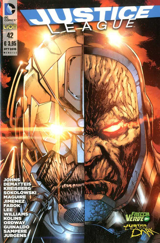 JUSTICE LEAGUE serie 2012 42-LION- nuvolosofumetti.