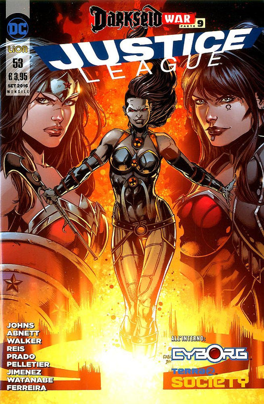 JUSTICE LEAGUE serie 2012 53-LION- nuvolosofumetti.