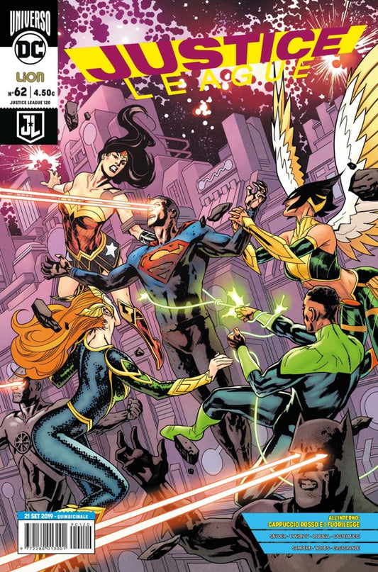 Justice League rinascita 62-LION- nuvolosofumetti.