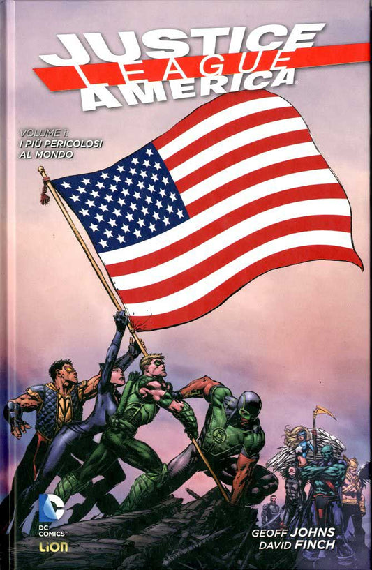 JUSTICE LEAGUE AMERICA # 1 i più pericolosi del mondo-LION- nuvolosofumetti.