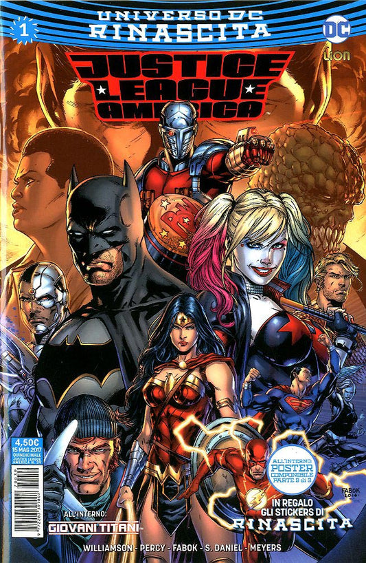JUSTICE LEAGUE AMERICA rinascita 1