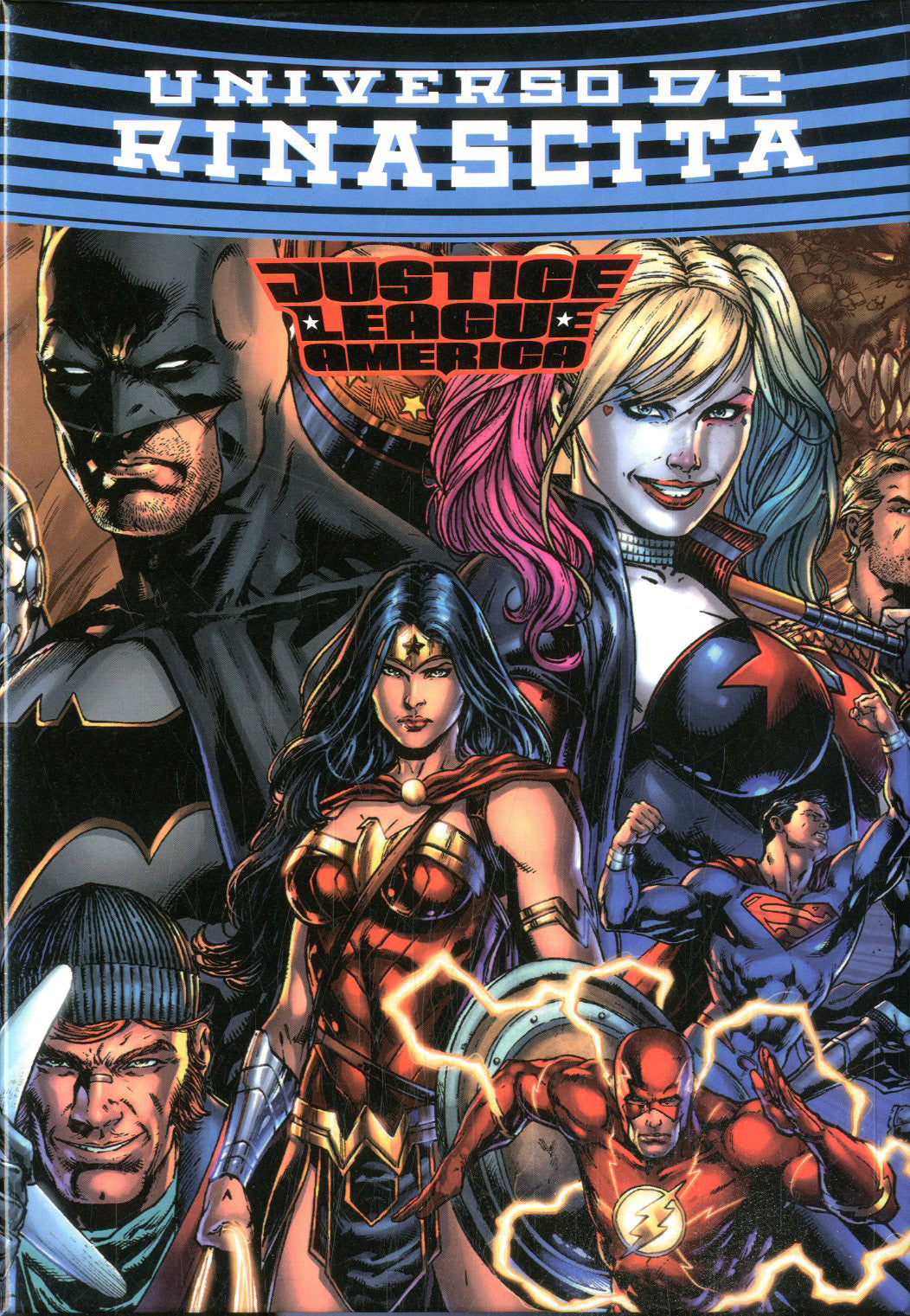 JUSTICE LEAGUE AMERICA 7 JUMBO EDITION + COFANETTO 7-LION- nuvolosofumetti.