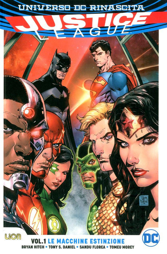 Justice League Rebirth Collection 1-LION- nuvolosofumetti.