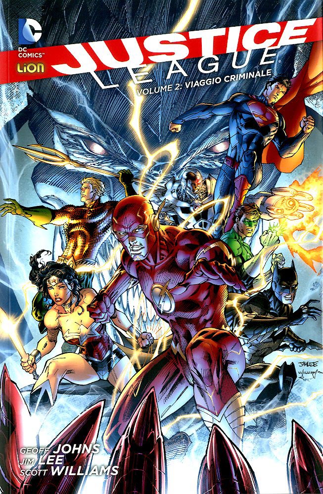 JUSTICE LEAGUE SERIE # 2 VIAGGIO CRIMINALE 2, LION, nuvolosofumetti,