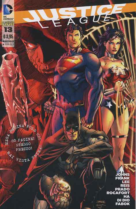 JUSTICE LEAGUE serie 2012 13-LION- nuvolosofumetti.