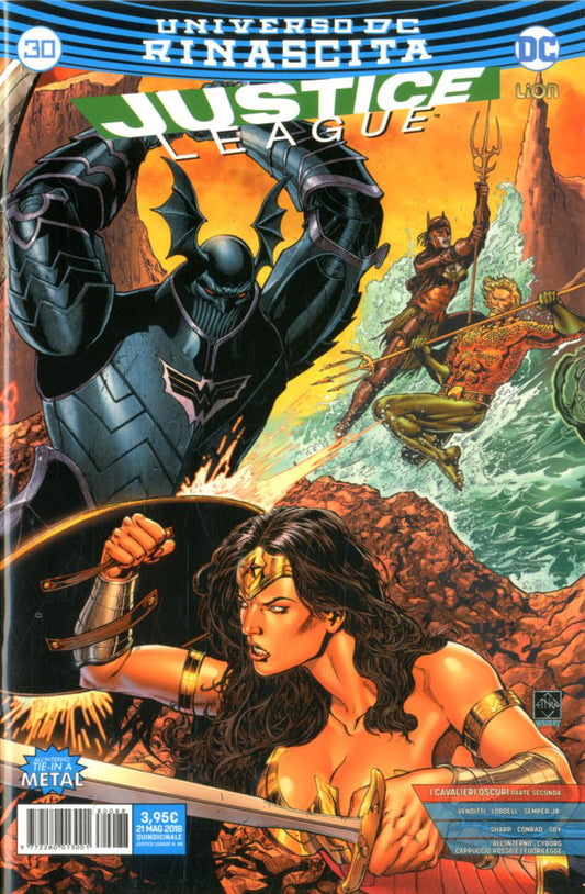 Justice League rinascita 30-LION- nuvolosofumetti.