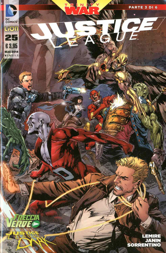 JUSTICE LEAGUE serie 2012 25-LION- nuvolosofumetti.