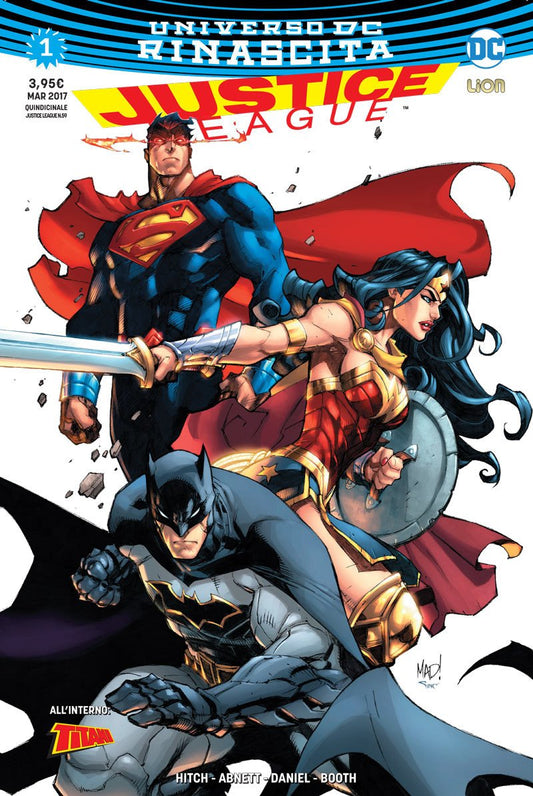 JUSTICE LEAGUE AMERICA rinascita # 1 ultravariant 1-LION- nuvolosofumetti.