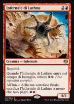 Infernale di Lathnu  kaladesh 121-Wizard of the Coast- nuvolosofumetti.