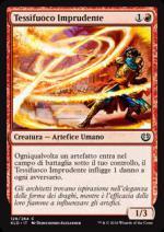 Tessifuoco Imprudente  kaladesh 126-Wizard of the Coast- nuvolosofumetti.