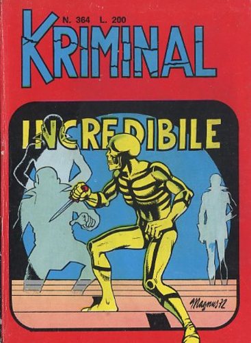 Kriminal 364-Corno- nuvolosofumetti.